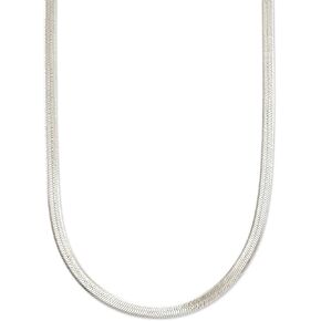 Kendra Scott Herringbone Chain Necklace in Sterling Silver, Fine Jewelry for Women