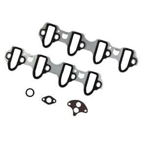 Intake Manifold Gasket Set fit for 99-15 Chevy Silverado, Suburban, Tahoe, GMC Sierra, Yukon, Savana, Cadillac Escalade 4.8 5.3 6.0 6.2 MS98016T