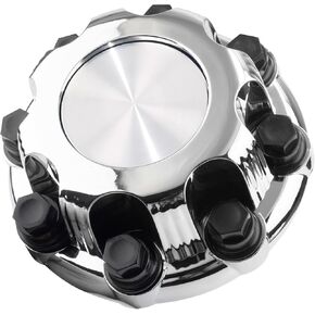 1Pc 207MM/8.15IN Center Cap for Chevy GMC Chevrolet Rim Wheel Replacement 15039488 15039489 9597169 9597170 Hub Cap, Chrome 8 Lug Wheel Cover.