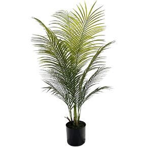 AfanD Artificial Palm Tree 5ft Tall for Home Decor, 6ft Tall, Living Room, Dining Room, Bedroom, Office, Hotel, Restaurant, Bar, Wedding, Party