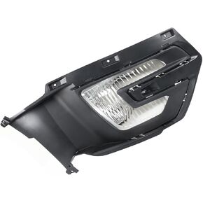 labwork RH 1 Pc Fog Lamp Halogen Assembly Replacement for Ford Explorer 2016-2017 Front Fog Light Driving Light W/Bezel FB5Z15200G Passenger Side