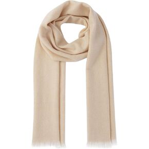 MELUSA 100% Cashmere Herringbone Scarf, Lightweight Cozy Gift Everyday Scarf