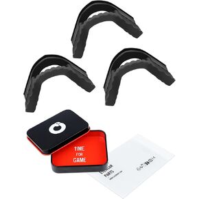 3 Pairs Ultra Soft Silicone Sunglass Nose Pads for Oakley M Frame Hybrid/M Frame Sweep/M Frame Strike/M Frame Heater, Push-in Anti-Slip Glasses Nose Piece Replacement Kit Black