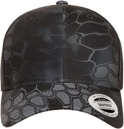 The Hat Pros | Yupoong Classic Premium Mesh 6 Panel Retro Trucker Cap | Mid Profile Snapback | OSFA | Bulk Pack Available in Kuwait