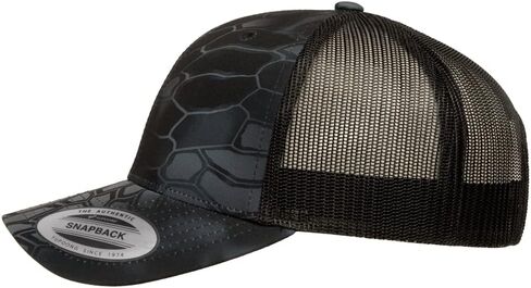 The Hat Pros | Yupoong Classic Premium Mesh 6 Panel Retro Trucker Cap | Mid Profile Snapback | OSFA | Bulk Pack Available in Kuwait