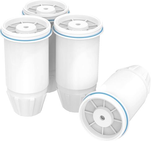 ZR-001 Replacement Water Filters for Pitchers and Dispensers Fit for ZR-001 ZR-017 ZR-004 ZD-013 ZS-008, 6 Stage Filtration System for Remove Lead, Chlorine, Fluoride, PFOA/PFOS,TDS -Pack of 12 in Saudi Arabia