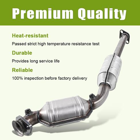 642179 642161 محول حفاز يسار يمين متوافق مع 2002 2003 2004 2005 2006 2007 2008 2009 2010 2011 فورد كراون فيكتوريا ميركوري لينكولن 4.6L 4WD in Kuwait