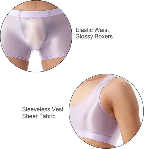 Mens Crop Top Glossy Sports Bras Y Back Workout Tank Top Undershirt Sleeveless Vest Silky Sheer Shirt in Kuwait