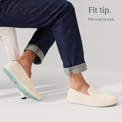 Rothy's The Ravello Slip On Sneaker, Men's Casual Fashion Shoes, Made from Recycled Plastic Bottles & Machine Washable in Saudi Arabia