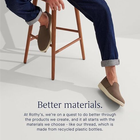 Rothy's The Ravello Slip On Sneaker, Men's Casual Fashion Shoes, Made from Recycled Plastic Bottles & Machine Washable in Saudi Arabia