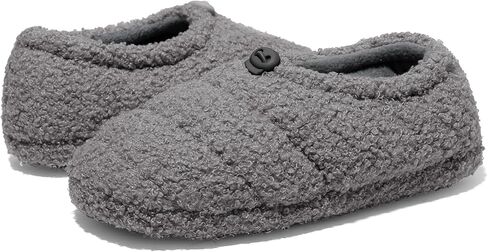 NewDenBer Men's Warm Memory Foam Slippers Soft Fuzzy Fleece Lined Slip on Indoor House Shoes in Kuwait