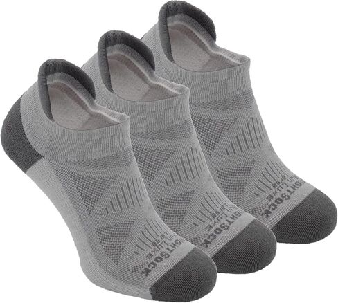 Wrightsock Run Luxe Tab Running Socks for Men and Women - Athletics Socks with Moisture Regulation - American Made in Saudi Arabia
