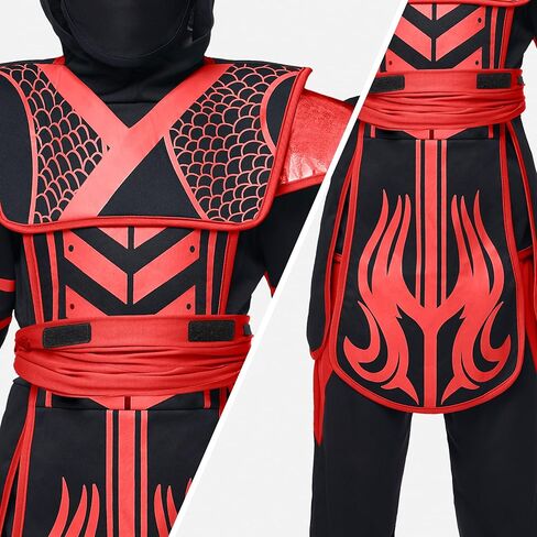 Spooktacular Creations Kids Halloween Ninja Costume, Boys Ninja Costume for Toddler Halloween Costume in Kuwait