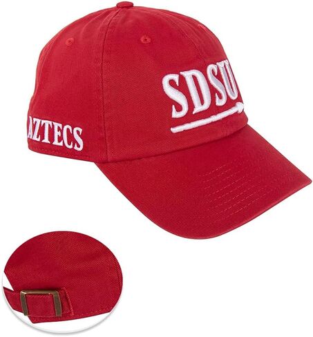 Desert Cactus San Diego State University Baseball Hat SDSU Aztecs Brimmed Embroirderd Cap Adjustable Cloth Strap Adult (Style F) in Saudi Arabia
