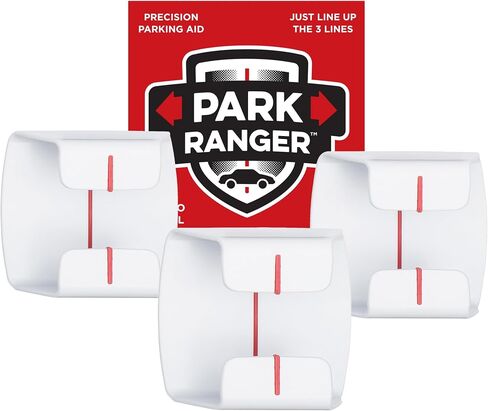 Park Ranger 1-Pack: Made in The U.S.A. Amazingly Simple Perfect Garage Parking Aid Assist Gadget Indicator, Easy Install, Peel & Stick Mounting Tape & Wall Decals Included, Only 1 Needed per Vehicle in Saudi Arabia