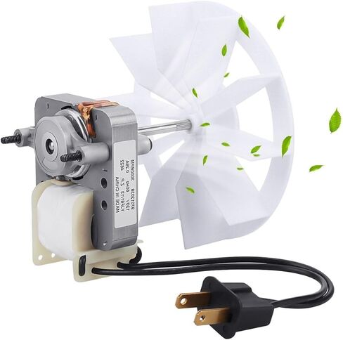 Upgraded S97009796 Bathroom Fan Motor Blower Replacement Kit for Broan Nutone Bulb Ceiling Heaters 162-E、G、J、K、L、M and 164-E、G、J、K、L、M,Replaces 97009796, S97009758, S97009796B 70 CFM in Kuwait