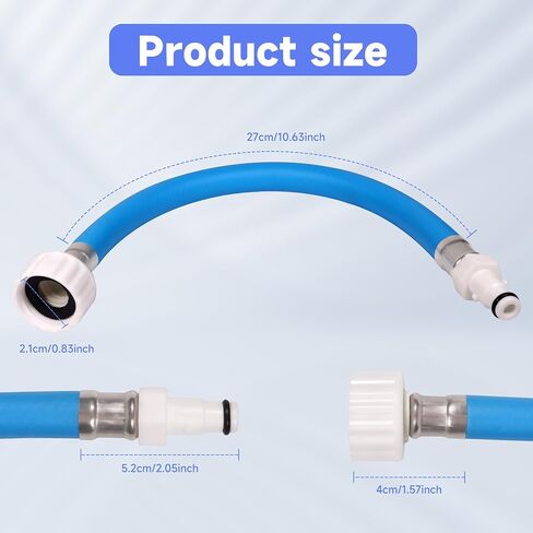 Flush Hose Fitting Kit for Yamaha WaveRunner Sport Jet Boat Compatible with Yamaha SR230 SX230 LX VX VXR FXHO VX110 VX Deluxe FX Cruiser Jet Ski Flush Hose (Jet Boat Flush Hose, 2 Pack) in Saudi Arabia