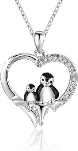 CHENGHONG Necklace for Women 925 Sterling Silver Pendant Cute Animal Necklace Friendship Necklace Mothers Gifts for Mom Girlfriend Wife in Kuwait