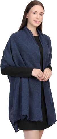 100% wool Scraves for women woolen shawls and wraps winter scarfs yak wool (yak wool yarn) in Saudi Arabia