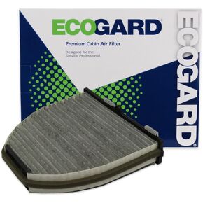 ECOGARD XC45844C Premium Cabin Air Filter with Activated Carbon Odor Eliminator Fits Mercedes-Benz E350 2011-2016, C300 2008-2014, GLK350 2010-2015, C250 2010-2015, C350 2008-2015, E400 2013-2016