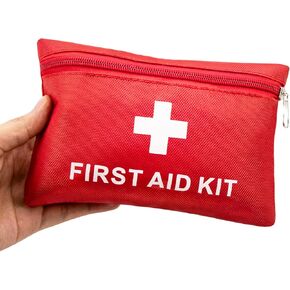 Mini First Aid Kit - 43 Pieces Small First Aid Kit,Portable Compact First Aid Kit for Scrapes,Minor Cuts&Sprains,Ideal for Home,Car,Work,Travel,Camping,Outdoor