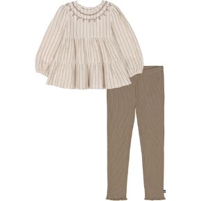 Lucky Brand girls 2pc Tunic Legging Set