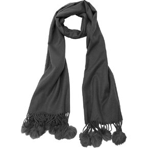 allgala Oversized Cashmere Like Solid Color Wrap Scarf