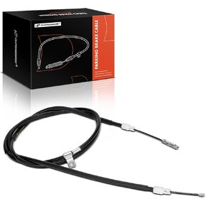 A-Premium Rear Passenger Side Parking Brake Cable Assembly Compatible with Chevrolet, Buick, Saturn and Pontiac Models: Uplander, Terraza, Relay, Montana, 2005-2006 - Replace # 10398385