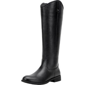 Vepose Women's Knee High Boots 956 Zipper Tall Fashion Boots
