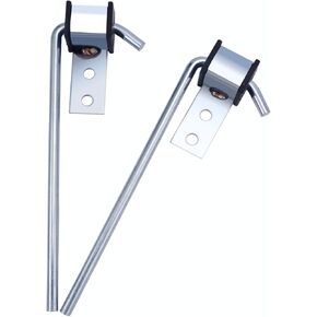 4 Pcs Heavy Duty Exhaust Hanger Rod-Universal Exhaust Hangers Muffler Hanger, Stainless Steel Rod Exhaust Hanger Car Exhaust System Kit, 3/8" Rod 10" Long