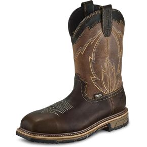 Irish Setter, Marshall, Men’s, 11", Waterproof, Non-Metallic Safety Toe, Pull-On Work Boot
