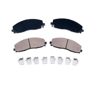 HICKS Front Brake Pad Set D1589 Compatible with 2018-2022 Jeep Wrangler, 2016-2020 Dodge Journey, 2017-2020 Dodge Grand Caravan