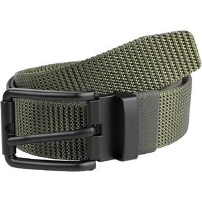 moonsix Cut to Fit Nylon Holes Belt with Alloy Square Buckle Casual Single Grommet Webbing Belt for Men Women
