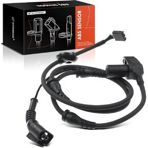 A-Premium Front Left or Right ABS Wheel Speed Sensor - Compatible with Audi Models - A4, A4 Quattro 2002-2004, S4 2002 - Front Driver or Passenger Side, Replaces 8E0927803A