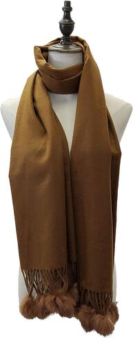 allgala Oversized Cashmere Like Solid Color Wrap Scarf in Kuwait