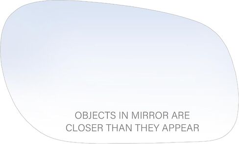 Passenger Side Replacement Mirror Glass - compatible with Ford & Mercury vehicles- Crown Victoria 1998-2011, Grand Marquis 1998-2010 - non-heated, without backing plate in Kuwait