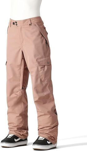 686 Women's Aura Cargo Pant - Insulated Winter Clothing with Horshoe Hem & Boot Gaiters - Water & Weather Resistant in Saudi Arabia