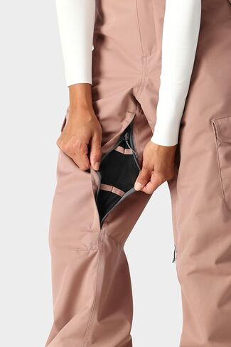 686 Women's Aura Cargo Pant - Insulated Winter Clothing with Horshoe Hem & Boot Gaiters - Water & Weather Resistant in Saudi Arabia