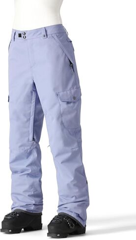 686 Women's Aura Cargo Pant - Insulated Winter Clothing with Horshoe Hem & Boot Gaiters - Water & Weather Resistant in Saudi Arabia