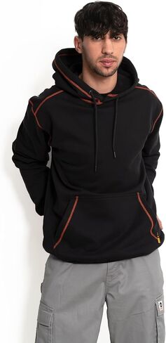 FR Hoodies for Men Flame Resistant Pullover 10.5oz FR Sweatshirt Heavy Weight 100% C Hooded Shirt in Saudi Arabia