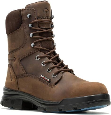 حذاء WOLVERINE الرجالي DuraShocks Sr Icon المقاوم للماء CarbonMax مقاس 8 بوصات in Kuwait