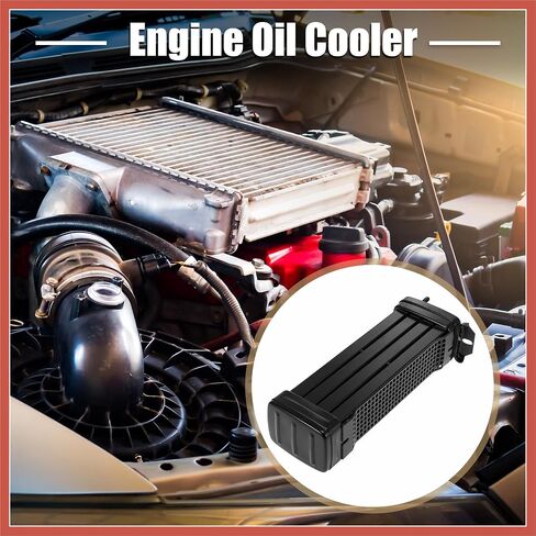 ACROPIX 111117021E Automatic Engine Oil Cooler Metal 6 Rows for Volkswagen Beetle 1950-1970 Car Parts in Saudi Arabia