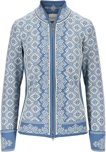 Dale of Norway Women's 100% Skinsoft Merino Wool Feminine Christiania Cardigan Sweater in Kuwait