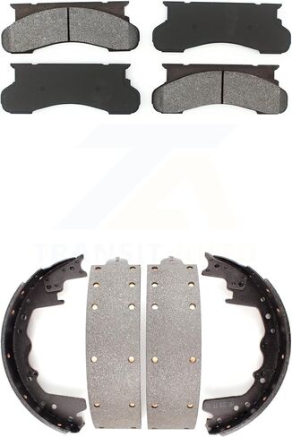 Transit Auto Front Rear Semi-Metallic Brake Pads And Drum Shoes Kit Replacement For Honda Accord CR-V KSN-100105 in Saudi Arabia