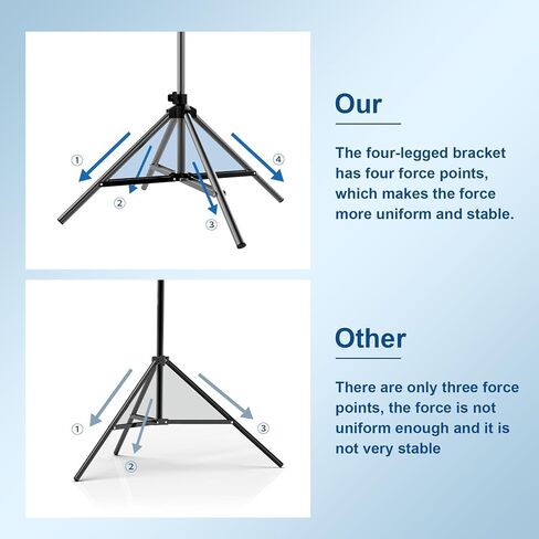 100 Inch Projector Screen and Stand, lejiada Black Projection Screen with Stand Portable Foldable Movie Screen with Carry Bag for Indoor Outdoor Home Theater Backyard Cinema in Saudi Arabia
