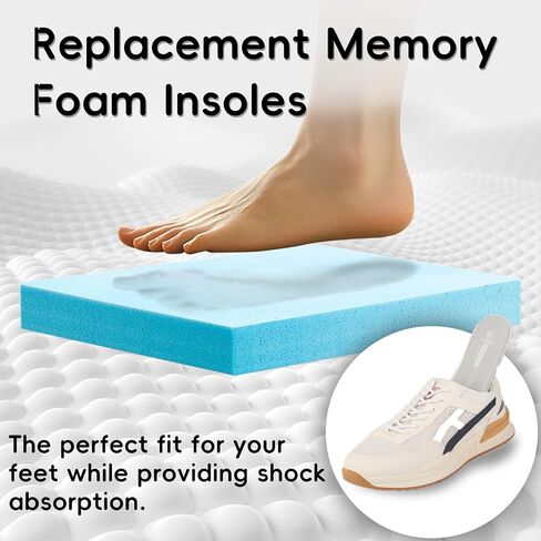 Memory Foam Insoles for Women Comfort Replacement Shoe Inserts for Women Work Boot,Running Shoes,Hiking Shoes,Sneaker,Cushions Shock Absorbing Inner Soles for Foot Pain Relief,Gray US8 in Saudi Arabia