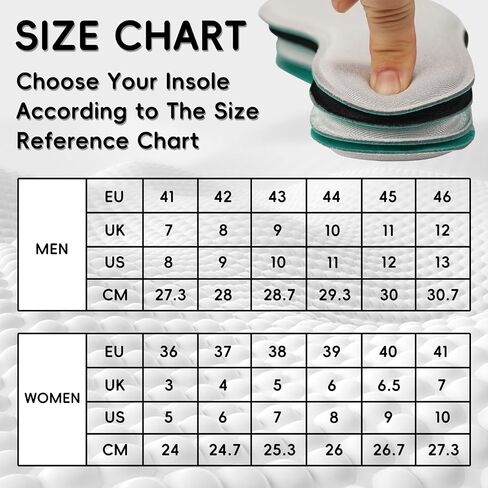 Memory Foam Insoles for Women Comfort Replacement Shoe Inserts for Women Work Boot,Running Shoes,Hiking Shoes,Sneaker,Cushions Shock Absorbing Inner Soles for Foot Pain Relief,Gray US8 in Saudi Arabia