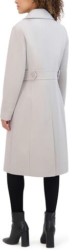 Kenneth Cole Women's Military Wool Blend Overcoat in Saudi Arabia