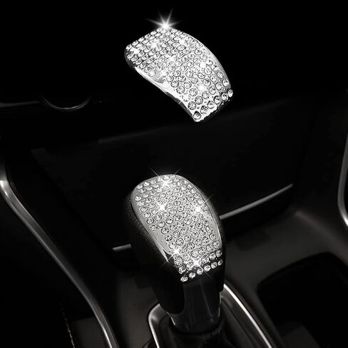 Bling Bling Car Logo Emblem Front Sticker Shiny Crystal Inner Ring Sticker Interior Accessories Compatible with Honda 10th Generation Civic Sedan 2018 2019 2020 2021 2022 in Saudi Arabia