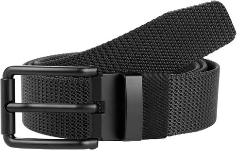 moonsix Cut to Fit Nylon Holes Belt with Alloy Square Buckle Casual Single Grommet Webbing Belt for Men Women in Kuwait